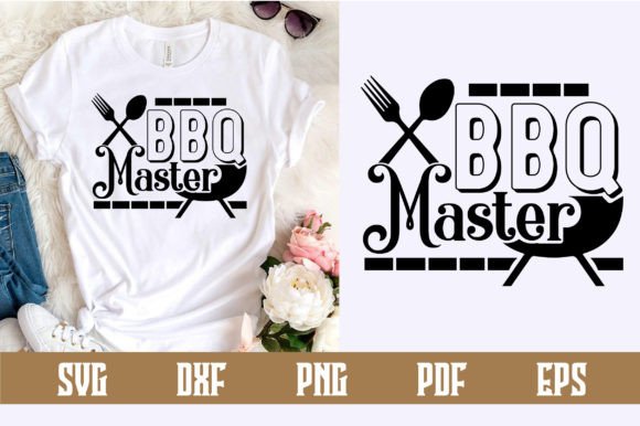 Bbq Master Svg Design: A Bold Graphic for Crafts and Branding