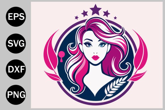 Beauty Salon Logo Vector Illustration: A Freebie That Shines in Graphics