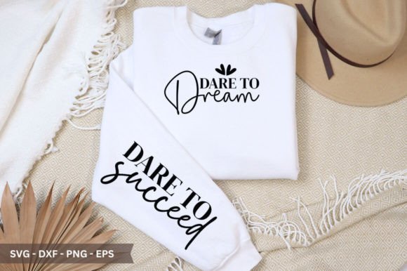 Dare to Dream Sleeve SVG: A Versatile Graphic Design Asset for Crafts