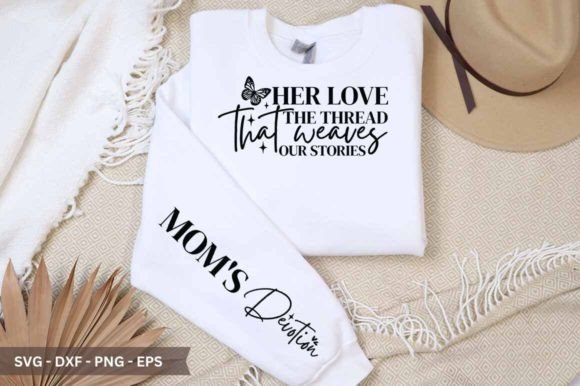 Her Love the Thread That Sleeve SVG: A Versatile Graphic for Crafts and Graphics