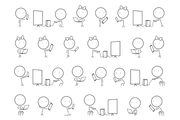 Icons of Mobile, Tablets, and Gadgets: A Graphic Design Asset for Digital Sellers