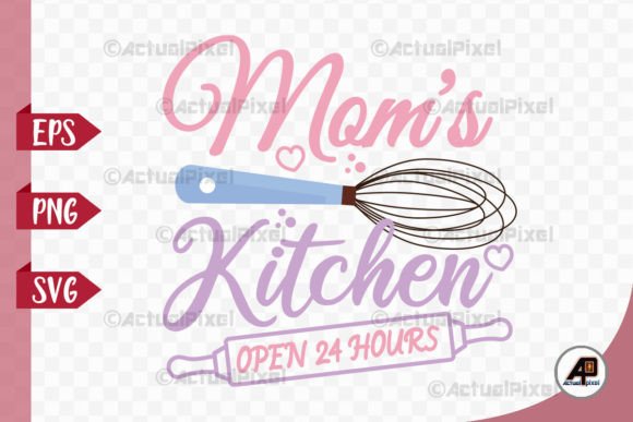 Kitchen SVG PNG: A Practical Graphic Design Asset for Crafts and Merch