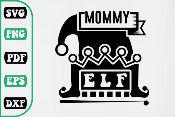 Mommy Elf Svg Design – A Festive Graphic Asset for Local Business Branding