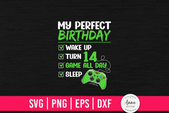 My Perfect Birthday Turn 14 Graphics for Bloggers and Publishers