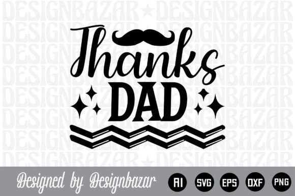 Thanks Dad Graphics: A Crafts-Friendly Design Asset for Local Business Branding